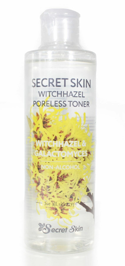 Secret Skin Тонер с экстрактом гамамелиса Witchhazel Poreless, 250 мл