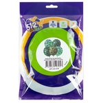 собственная разработка Шар (12''/30 см) Доллары, Ассорти, пастель, 5 ст, 25 шт.