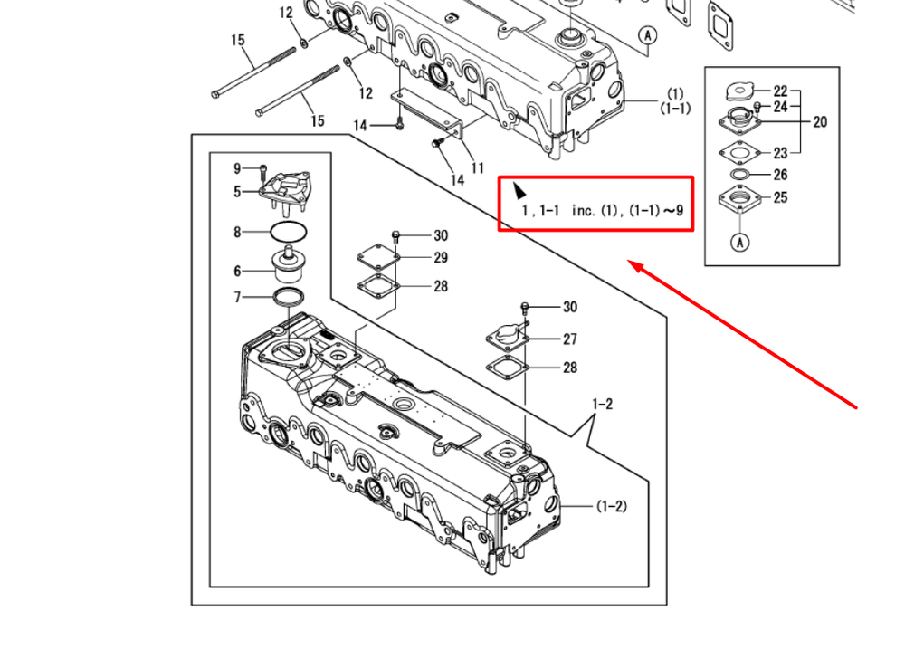 127677-13123 (127677-13122) MANIFOLD ASSY, EXHAUST