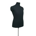 Манекен портновский мужской Ричард, комплект Стандарт, цвет черный, размер L, в комплекте подставка «Милан» и магнит-трафарет