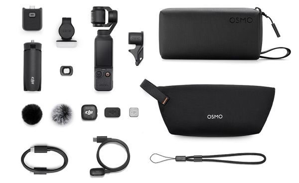 Экшн-камера DJI Osmo Pocket 4 Creator Combo Темно-серый | Black