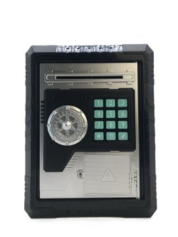 Игрушка Копилка Мой банк, цвет черный (WF-3021E)