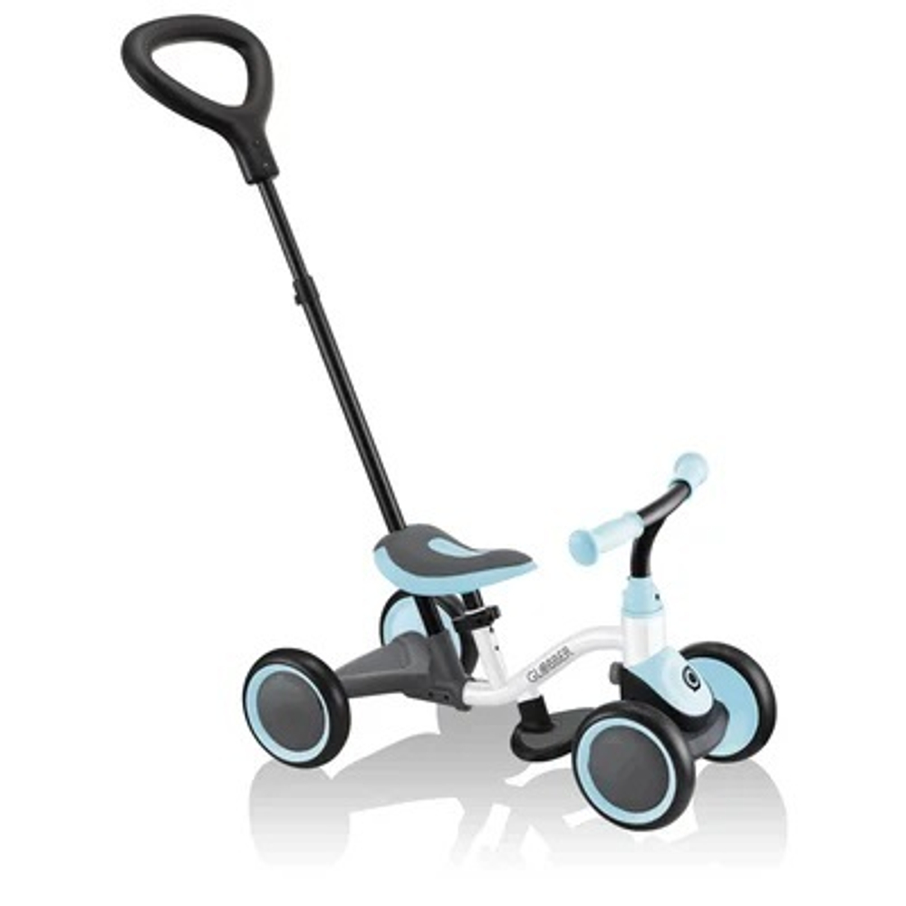 Беговел-каталка Globber Learning Bike 3 в 1 White-Pastel Blue