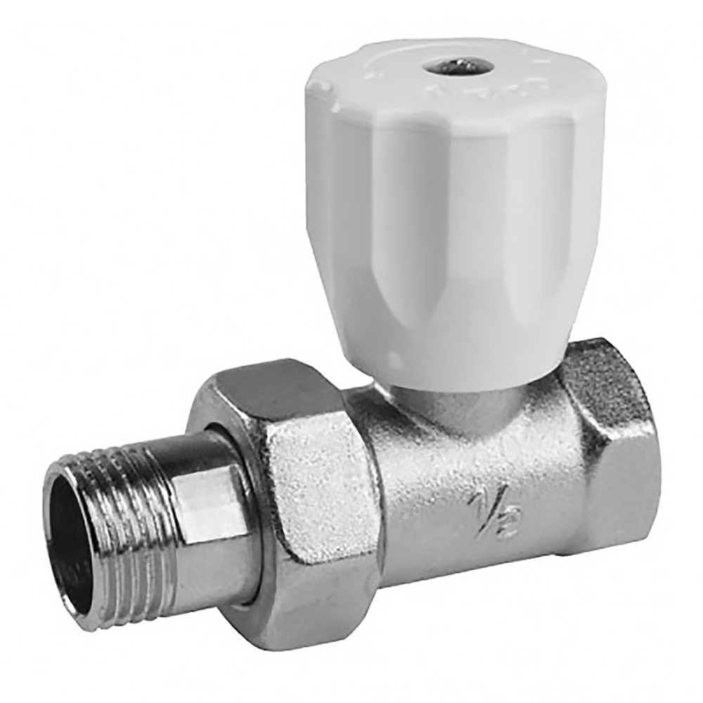 Вентиль радиаторный Arco TEIDE прямой, верхний, ВР/НР, латунь, 3/4" (503270)