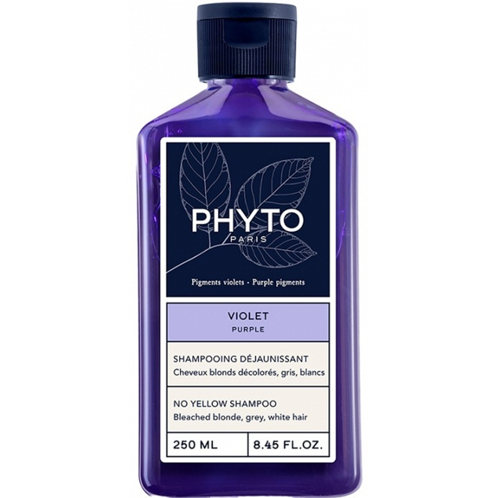 Фито Виолет Шампунь против желтизны волос Phyto Violet Shampooing déjaunissant 250 мл мл