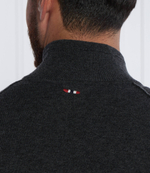 Хлопковый свитер damavand Napapijri - графитовый(NP0A4GJR)