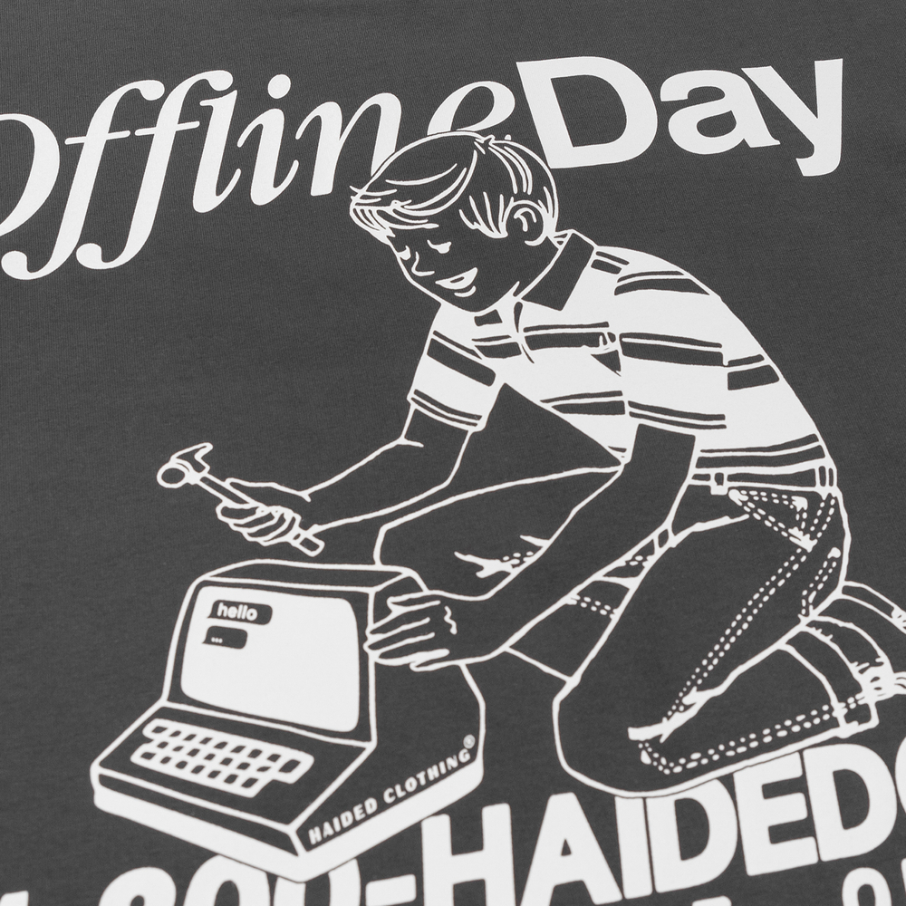 Лонгслив Haided Offline Day RLXD FIRM LS TEE, Серый