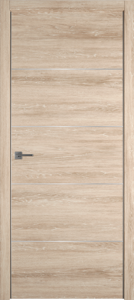 Дверь Urban 4 / Sand Vellum / Silver Mould | SE / Владимирские двери
