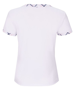 Женская теннисная футболка Fila Yamila Tennis - белый