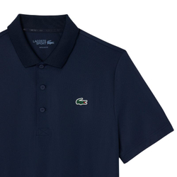 Мужское теннисное поло Lacoste Regular Fit UV Protect Golf - небесный