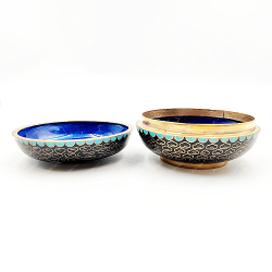 Старинная шкатулка с хризантемой в технике Cloisonne (Клуазонне) Китай.Первая половина  20 в.