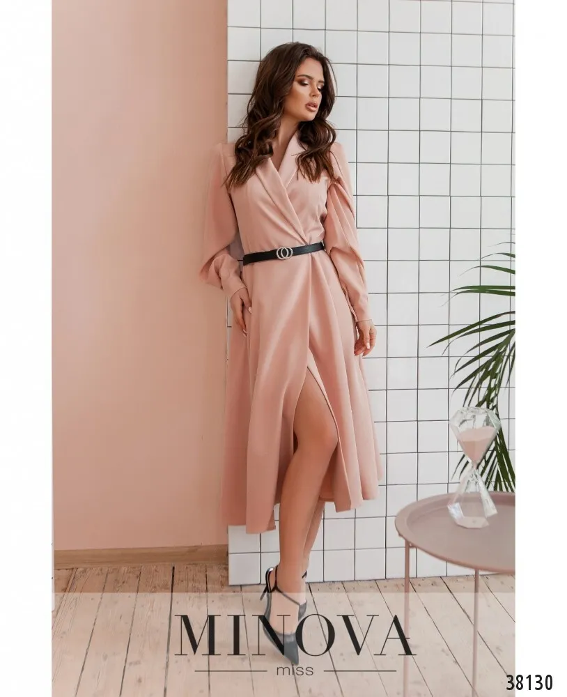 Платье 3135-пудра Minova