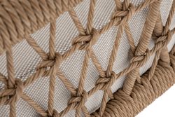 "Венеция" лаунж-зона из искусственного ротанга, цвет соломенный