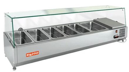 Витрина холодильная HICOLD VRX 1400