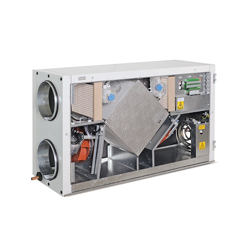 Приточно-вытяжная установка с пластинчатым рекуператором DOMEKT-P-400-H