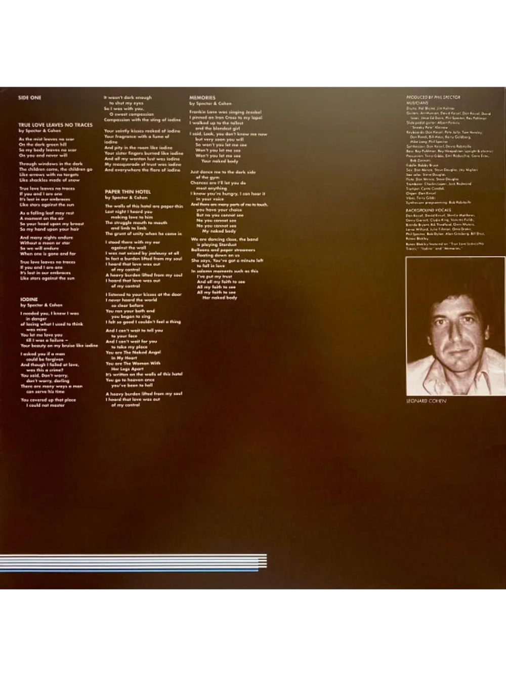 Leonard Cohen — Death Of A Ladies' Man