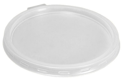 Крышка к миске 340, 500 мл, диаметр 115 мм, прозрачная PP, 50 штук