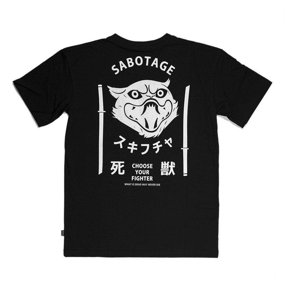 Футболка Sabotage Черная
