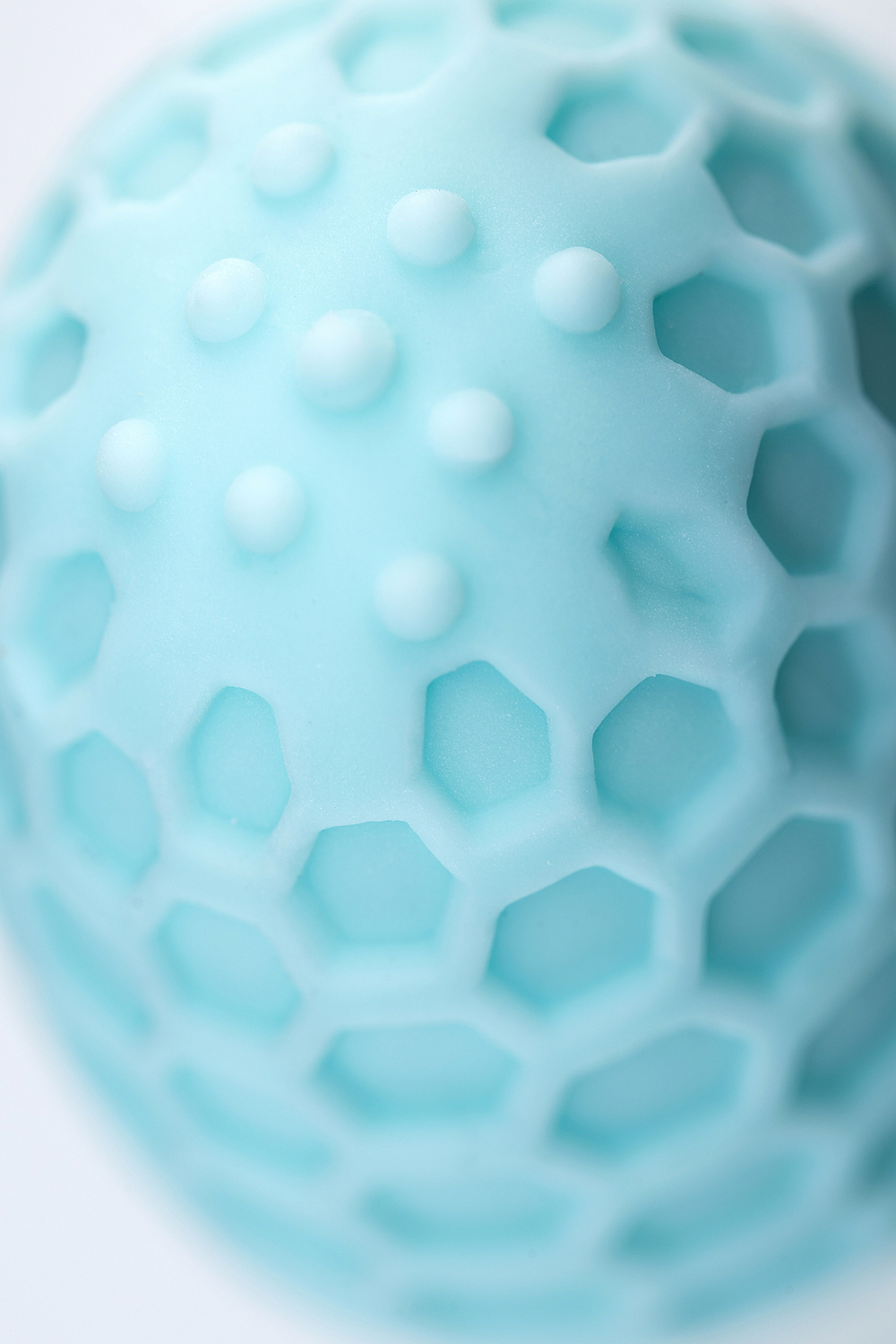 Мастурбатор A-Toys Pufl бирюзовый 6 см