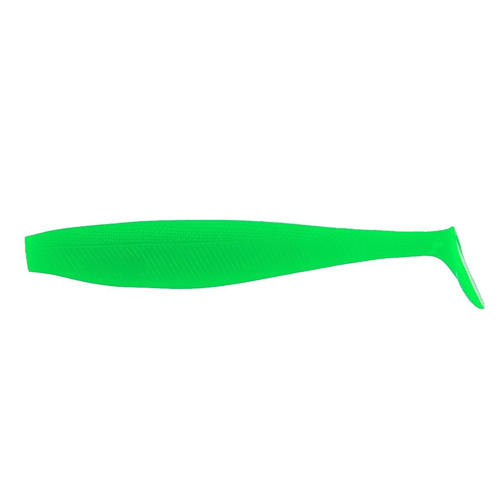 Виброхвост несъедоб. Trofey 5.5"/14см Electric green 50шт. (HS-25-007-N) Helios