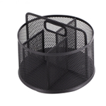 Подставка-органайзер д/канцтоваров, Alingar, металлическая, 16,7 см * 17 см*14,5 см, 5 отделени, черный, вращается