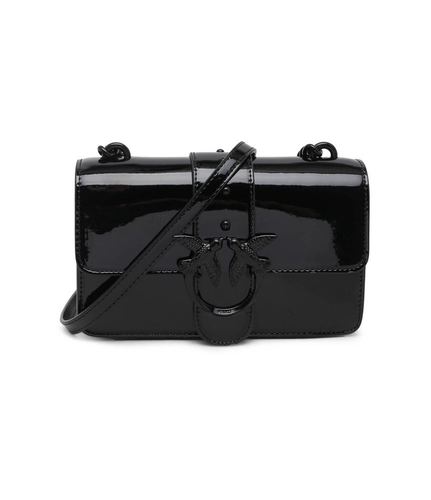 Кожаная сумка через плечо LOVE ONE MINI CL Pinko - черный(100059 A1JD)