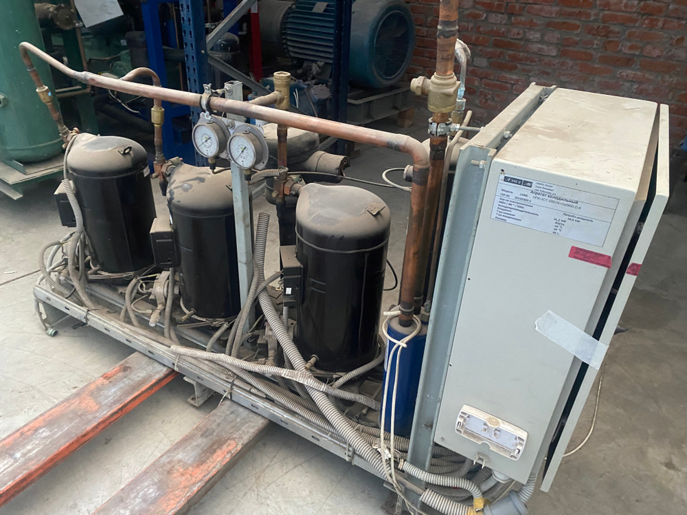 ЦХМ на базе Copeland zb50kce-tfd-551 3 компрессора
