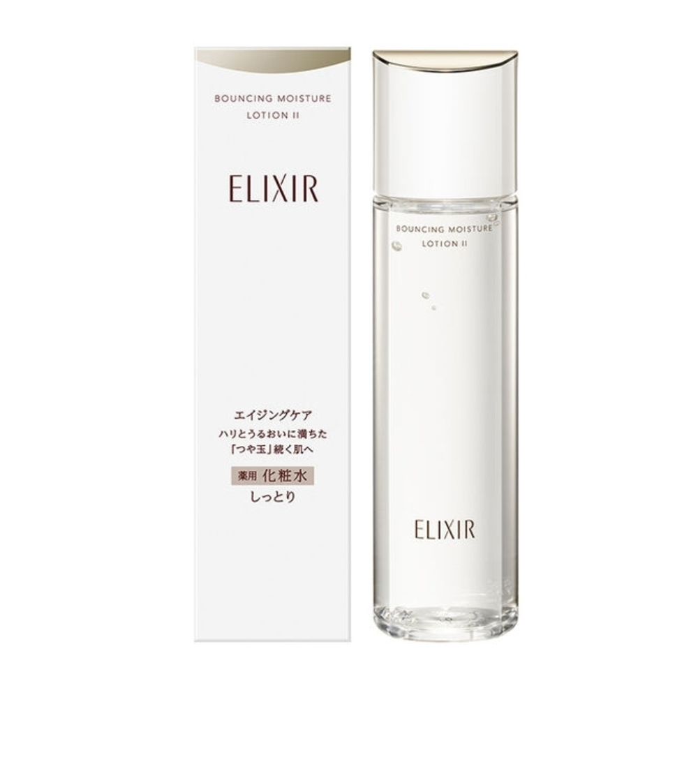 Shiseido  ELIXIR Bouncing Moisture Lotion - новый лосьон для упругости и сохранения влаги в коже