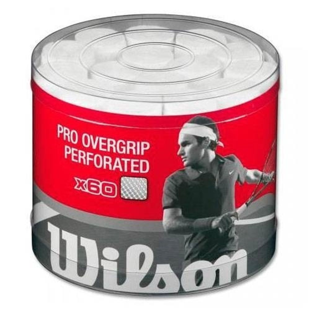 Аксессуары для тенниса Намотка овергрип WILSON PRO (перфорир., 1 шт.) .