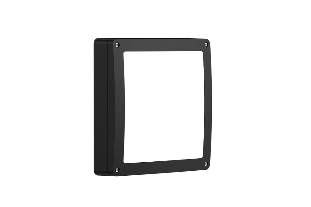 Ландшафтный светильник IP65,  D242х242xH59 мм,  12Вт,  3000/4000/5700К,  черный