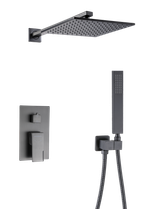 36095-P Смеситель встраиваемый для душа с 2-функ. (ГРАФИТ) HansenPRO (5/1шт)