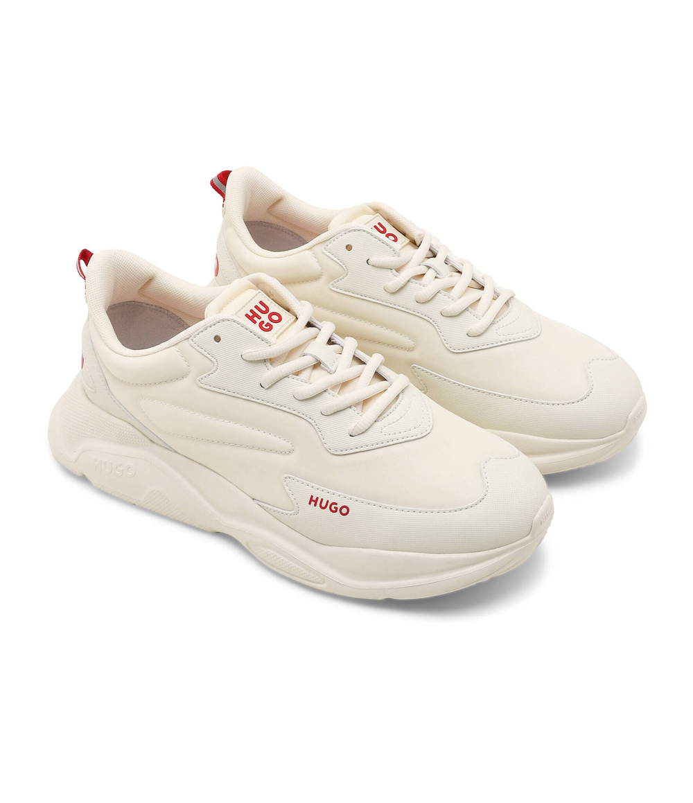 Кроссовки Leon_Runn_nypu_N HUGO - кремовый(50504799)