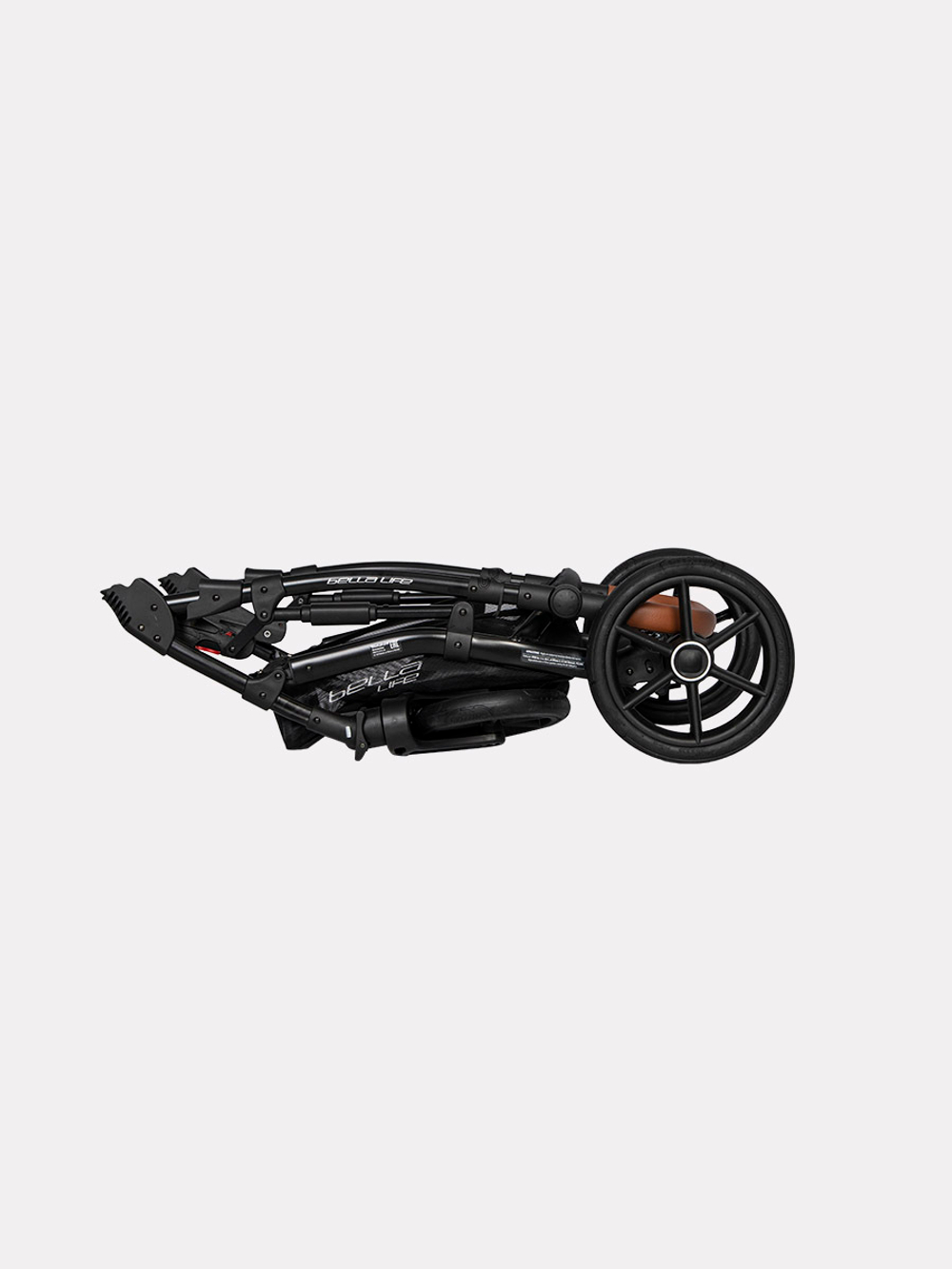 Коляска  BELLA LIFE (2 в 1) (RIKO BASIC) 01 Grey Fox (серый)