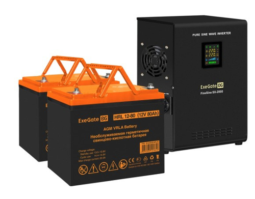 Комплект Exegate FineSine SX-2000.LCD.AVR.2SH