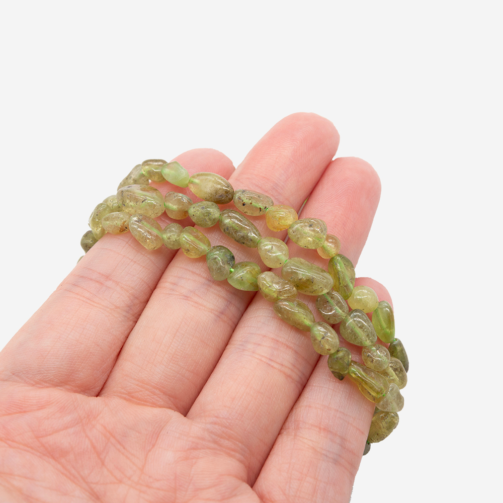 Хризолит (перидот) натуральный, фриформ, 5-12мм