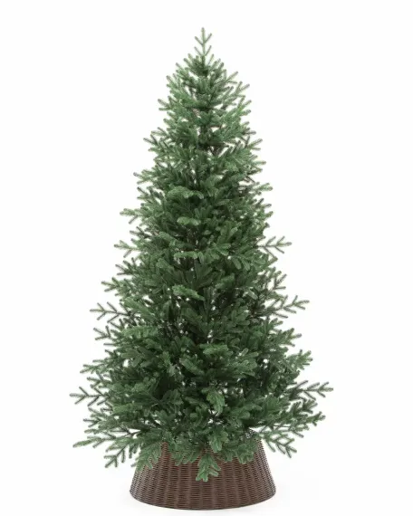 Искусственная елка Волжская 210 см., 100% литая хвоя, ЕлкиТорг (216210)