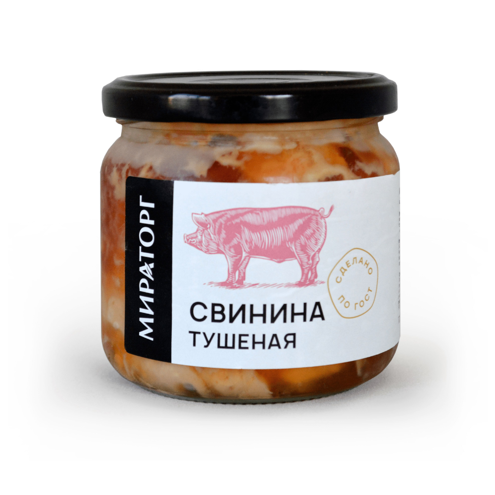 Свинина тушеная Мираторг 350 гр