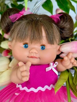 Пупс Nines 26см PEPOTE с закрывающими глазками (N804B6)