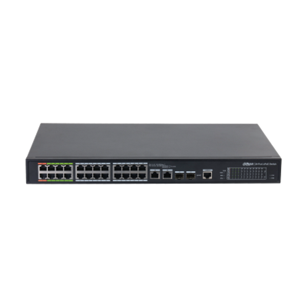 Сетевой PoE коммутатор Dahua DH-LR2226-24ET-360