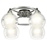 Citilux Буги CL157142 Люстра потолочная Алюминий Хром