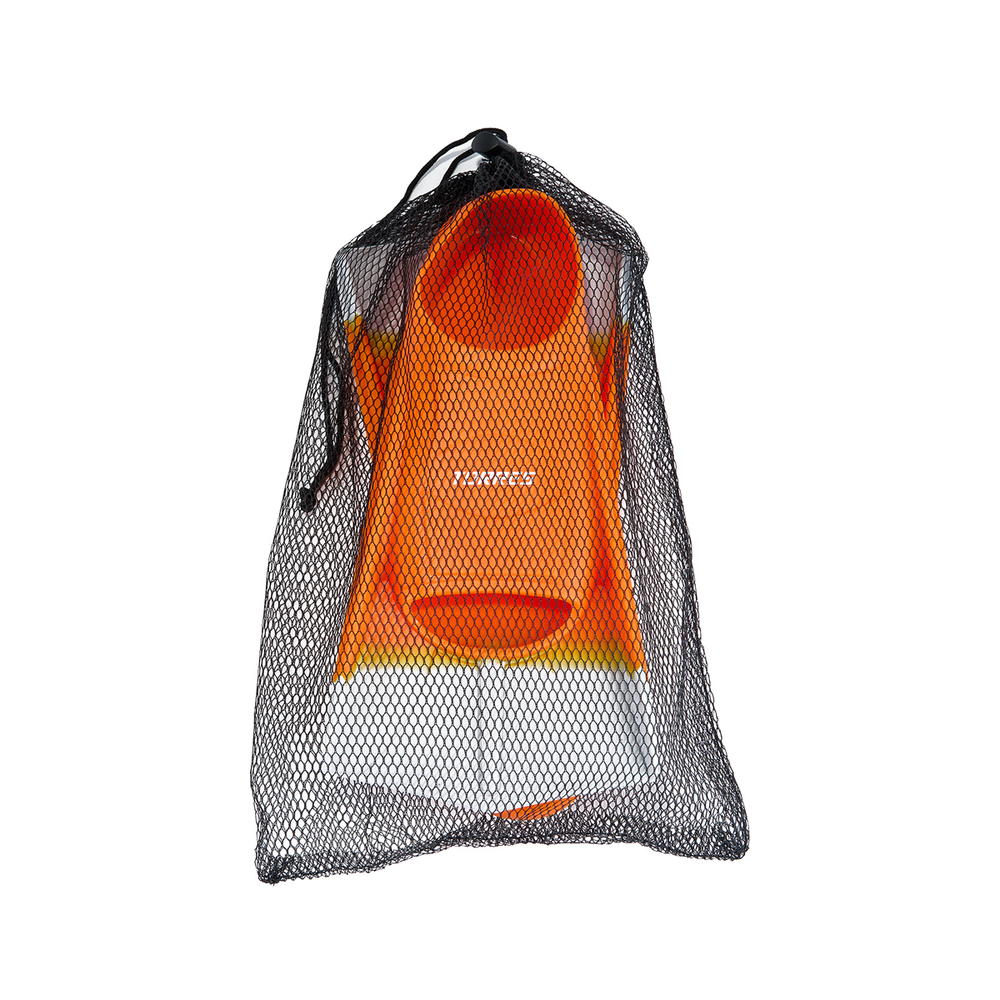 Ласты для бассейна TORRES F01, SWF012402OR, р. EU 30-32 (XS), оранжево-серый