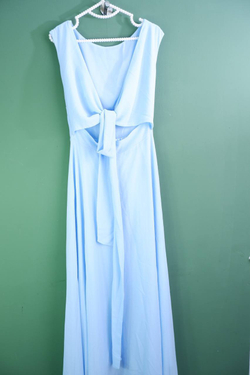 Платье макси VERA в небесно-голубом оттенке 44 размер