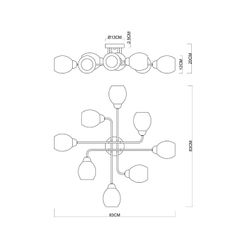 Потолочная люстра Arte Lamp