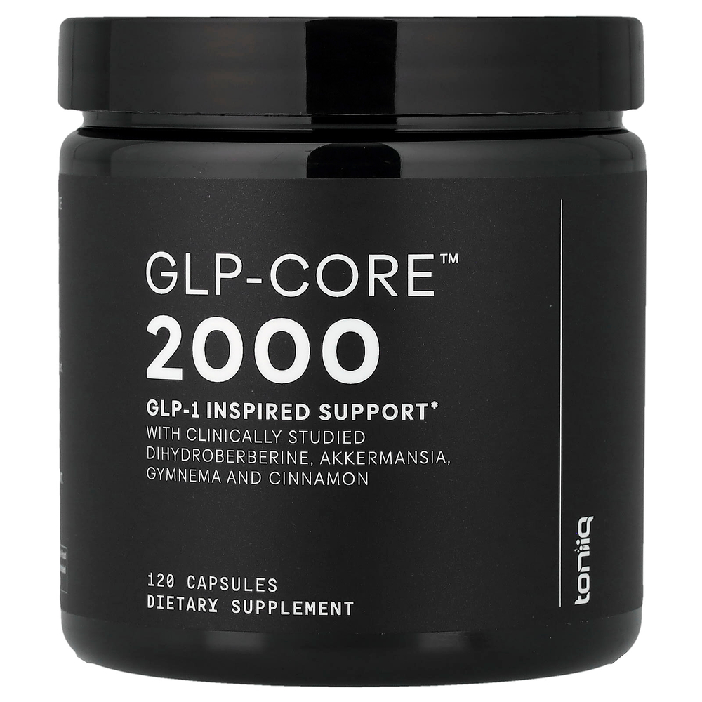 Toniiq, GLP-Core™ 2000, 120 капсул