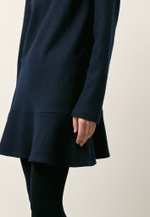 Платье мини из шерсти