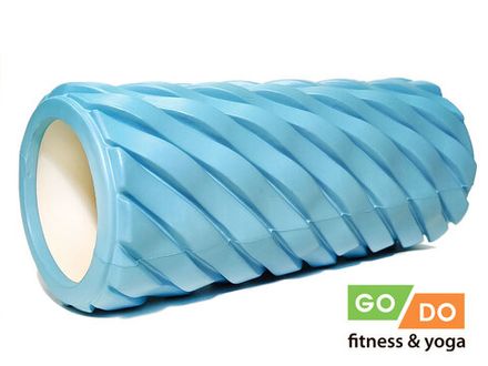Валик (ролл) для фитнеса GO DO XW7-33-blue-X