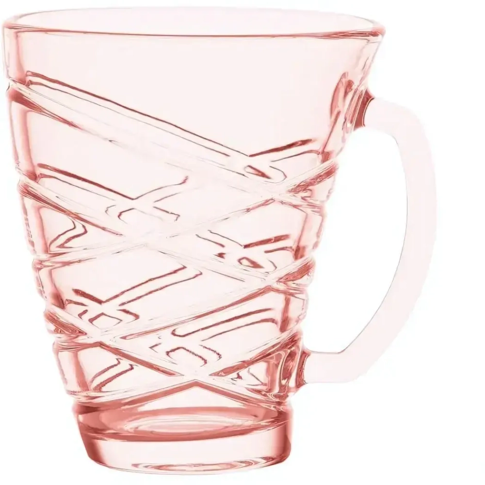 Кружка стеклянная 320мл «Шейп абонданс» Q0392