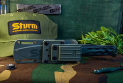 Тактический нож Sturm AUS-10Co (Cryo) Convex StoneWash G10