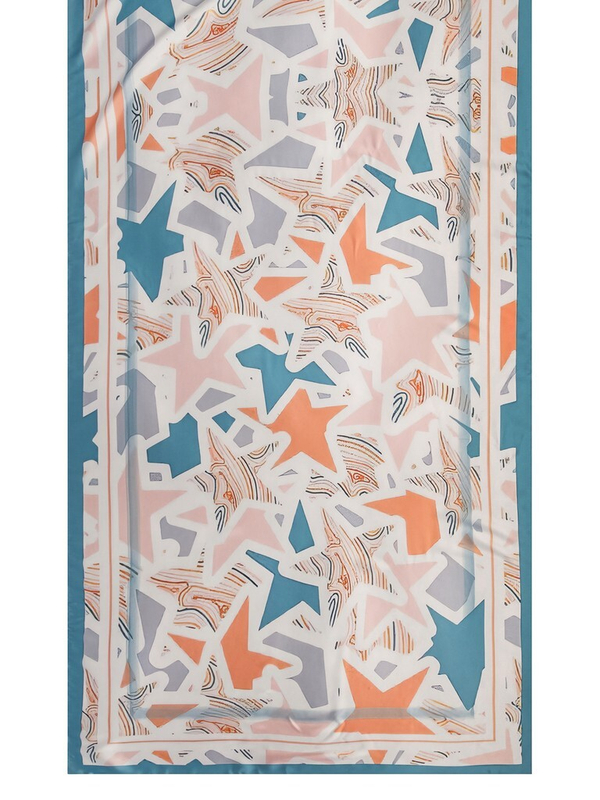 Палантин LG34-022-11, голубой