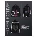 Ранец Berlingo Expert "Beauty" 37*28*16см, 2 отделения, 2 кармана, анатомическая спинка.